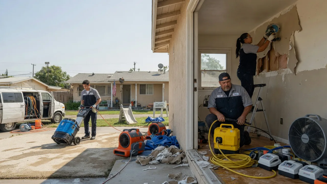 Water Damage Restoration in De Leon, TX near me